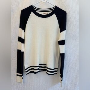 Faherty Throwback Waffle Knit Sweater Women’s Small Wrigley NWOT Cashmere